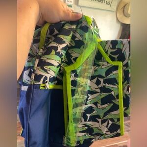 Shark backpack with extras